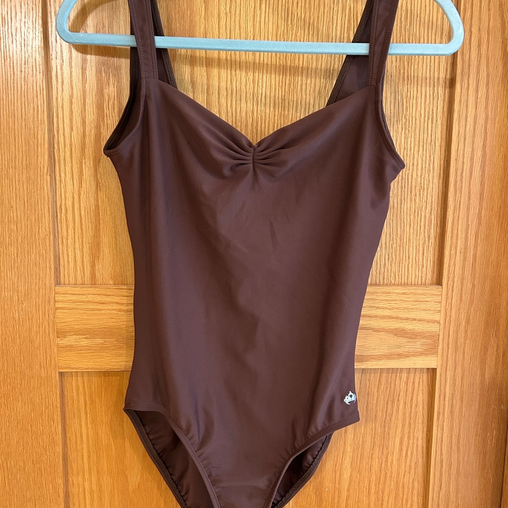 Brown Mariia Ballet Leotard Adult XL